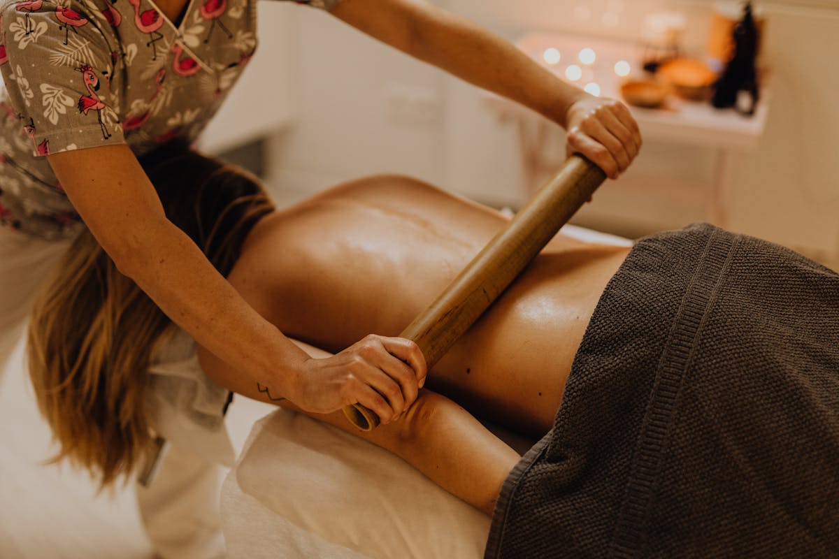 Hot Bamboo Massage at Healing Touch Spa in Caledon, Ontario